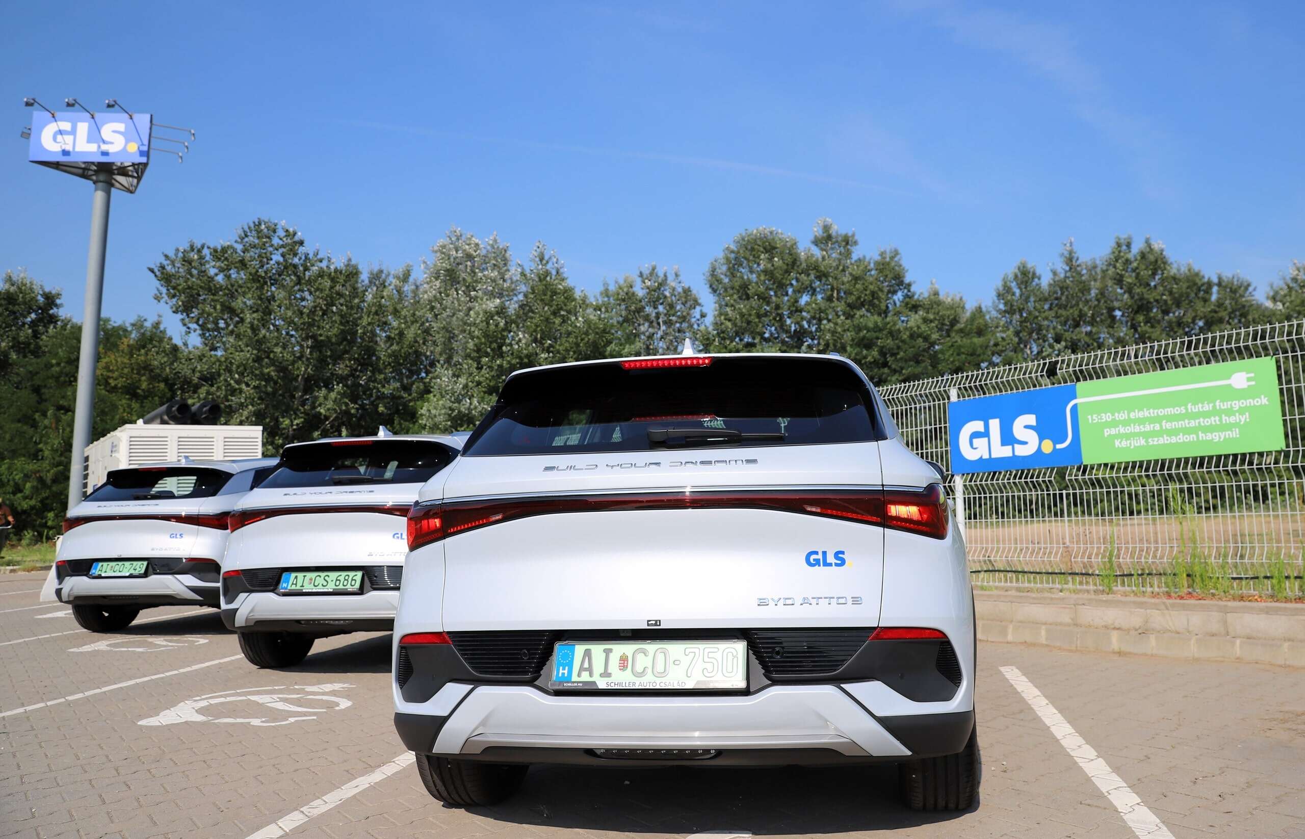 A GLS Hungary BYD gépjárműveket választott fenntarthatósági programjához